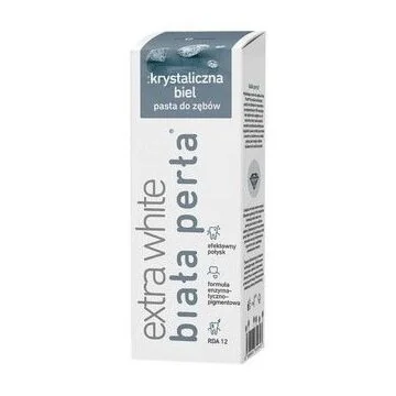 Pasta wybielająca Biała Perła Plus Krystaliczna Biel 75ml
