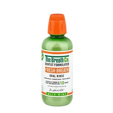 TheBreathCo. – płukanka o smaku łagodnej mięty  na nieświeży oddech 500 ml