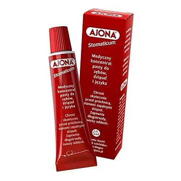 Pasta na krwawiące dziąsła i choroby przyzębia Ajona Stomaticum 6 ml