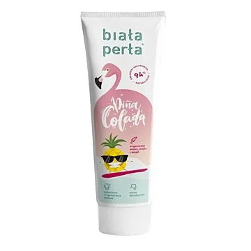 Biała Perła Pina Colada - wybielająca pasta do zębów z aloesem 100 ml