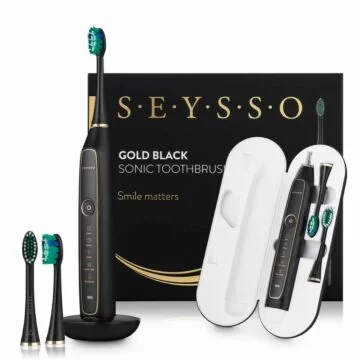 Szczoteczka soniczna SEYSSO Gold Black