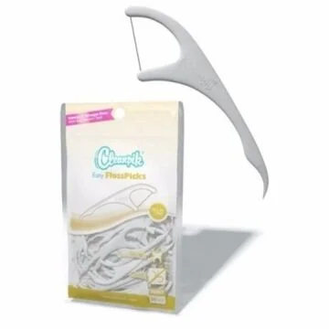 Cleanpik Easy Flosspicks 50 szt. – wygodne niciowykałaczki (flossery) z ergonomicznym uchwytem