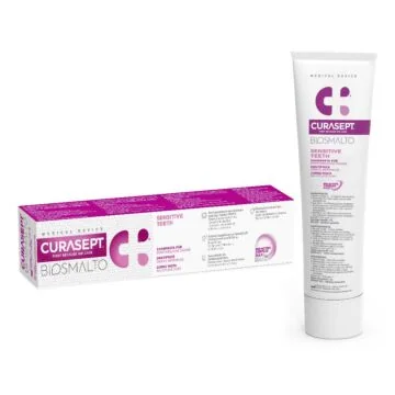 Curasept Biosmalto Sensitive – pasta do zębów na nadwrażliwość zębów 75 ml