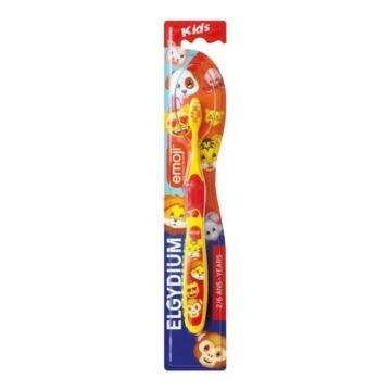 Szczoteczka do zębów dla dzieci (2-6 lat) Elgydium Emoji Kids