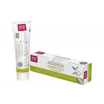 SPLAT Professional GREEN TEA BIO ACTIVE 100 ml – delikatnie wybielająca pasta do zębów bez fluoru
