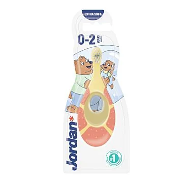Jordan Step By Step Soft 0-2 – szczoteczka i gryzak dla dzieci  do 2. roku życia