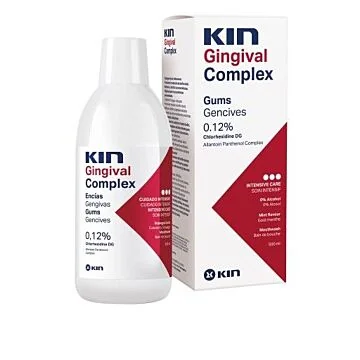 Kin Gingival płyn do płukania jamy ustnej z chlorheksydyną 0,12% 500 ml