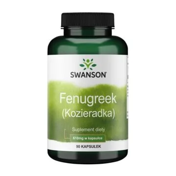 Swanson Fenugreek (kozieradka) – kapsułki 90 szt.