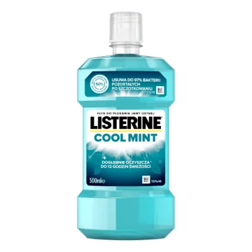 Płyn do płukania ust bez alkoholu Listerine Zero Mild Mint 500ml