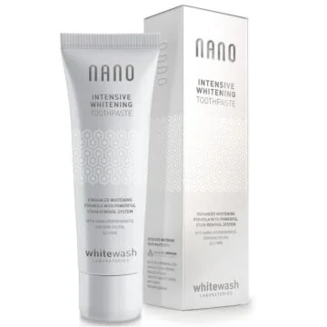 Nano WhiteWash Intensive Whitening 75ml - Intensywnie wybielająca pasta do zębów z formułą Enamel Care Technology
