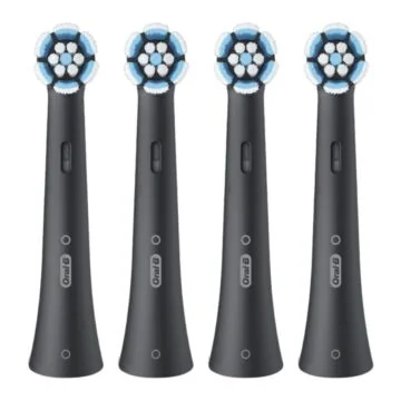 ORAL-B iO Gentle Care Black – końcówki do szczoteczki elektrycznej ORAL-B iO czarne 4 szt.