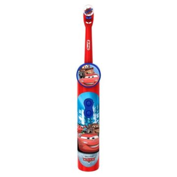 Braun Oral-B DB3010 - Elektryczna szczoteczka dla dzieci z bohaterami filmu Auta