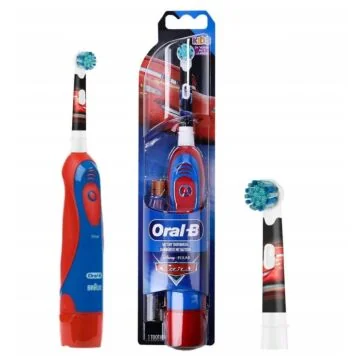 Szczoteczka elektryczna dla dziecka Oral-B Auta – na baterie AA