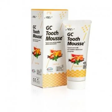 Płynne szkliwo bez fluoru GC Tooth Mousse tutti frutti