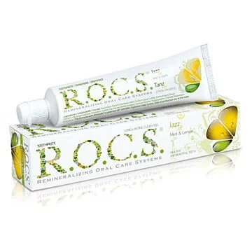 Pasta o smaku miętowo-cytrusowym Rocs Lemon & Mint 60ml