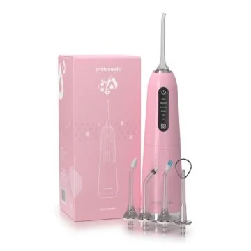 Irygator bezprzewodowy Smilesonic H2O Pink