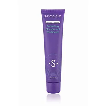 SEYSSO Color Refreshing Blackcurrant –  odświeżająca pasta do zębów o smaku miętowo-porzeczkowym 75 ml