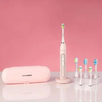 Szczoteczka soniczna Smilesonic UP Pink