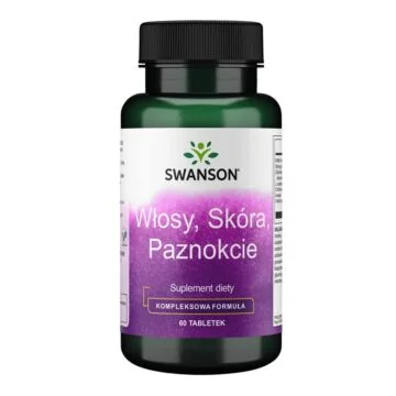 Swanson Włosy, Skóra i Paznokcie – tabletki 60 szt.