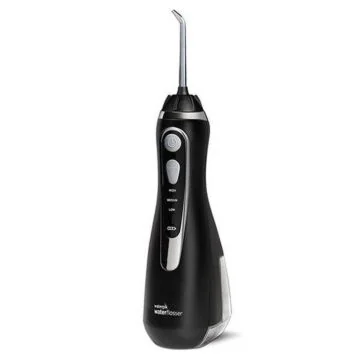 Waterpik WP-562 – bezprzewodowy irygator do oczyszczania przestrzeni międzyzębowych w kolorze czarnym