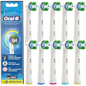 Oral-B Precision Clean Maximiser –  białe końcówki do szczoteczki elektrycznej 10 szt.