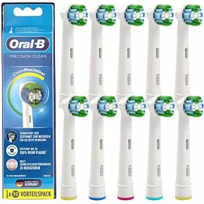 Oral-B Precision Clean Maximiser –  białe końcówki do szczoteczki elektrycznej 10 szt.