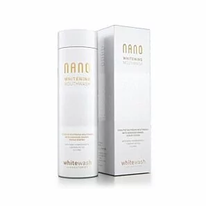 Nano WhiteWash Whitening - wybielający płyn z formułą regenerującą szkliwo zębów 300 ml