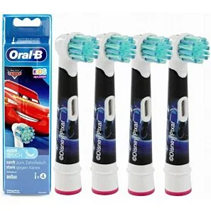 Końcówki Oral-B Auta dla dzieci 4 szt.