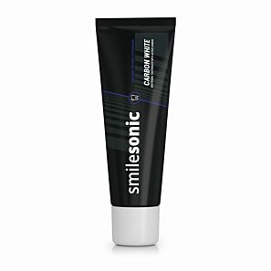 Smilesonic Carbon White – wybielająca pasta z węglem aktywnym przeznaczona do szczoteczek sonicznych 75 ml
