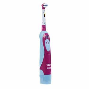 Szczoteczka elektryczna dla dziecka Oral-B Stages Power Princess – na baterie AA