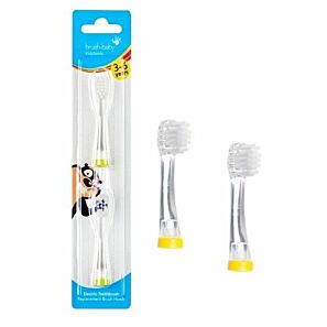 BRUSH-BABY KIDZsonic 3-6 lat (2 szt.) – małe końcówki wymienne dla szczoteczki sonicznej