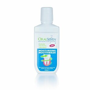 Nawilżający płyn do płukania jamy ustnej Oral7 - 250 ml