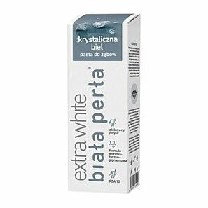 Pasta wybielająca Biała Perła Plus Krystaliczna Biel 75ml