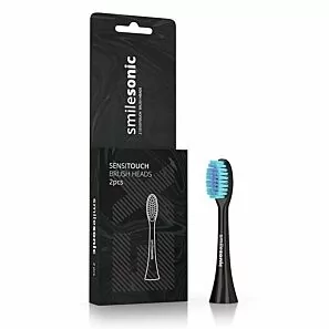 Końcówki do zębów wrażliwych Smilesonic UP/EX/GO SensiTouch 2 szt. – czarne
