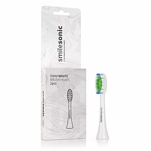 Końcówki wybielające Smilesonic UP/EX/GO ShinyWhite 2 szt. – białe