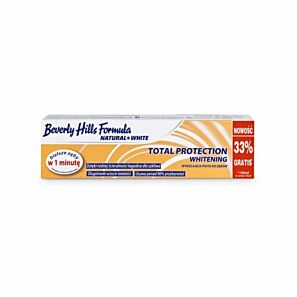 Pasta do zębów Beverly Hills Natural White Total Protection