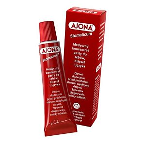Pasta na krwawiące dziąsła i choroby przyzębia Ajona Stomaticum 6 ml