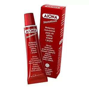 Pasta na krwawiące dziąsła i choroby przyzębia Ajona Stomaticum 6 ml