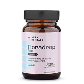 Aura Herbals Floradrop femi – probiotyk dla kobiet kapsułki 20 szt.