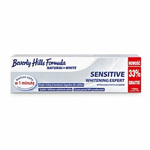 Pasta na nadwrażliwość zębów Beverly Hills Formula Natural White Sensitive Whitening 75ml