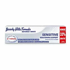 Pasta na nadwrażliwość zębów Beverly Hills Formula Natural White Sensitive Whitening 75ml