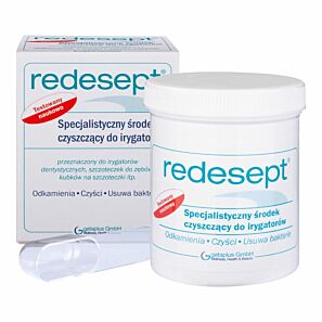 Profesjonalny preparat do czyszczenia i odkamieniania irygatorów – REDESEPT