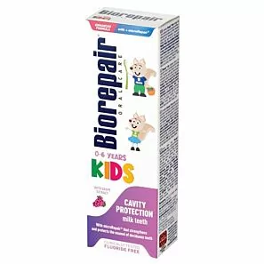 Biorepair Kids – wzmacniająca, winogronowa pasta dla dzieci (0-6 lat) bez fluoru 50 ml