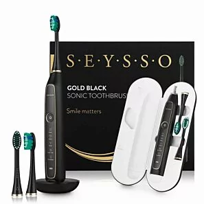 Szczoteczka soniczna SEYSSO Gold Black