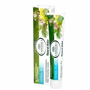 L'Angelica Herbal Blast Ziołowe Uderzenie 75 ml – ziołowa, wegańska pasta do zębów o działaniu odświeżającym