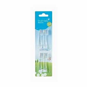 Końcówki BRUSH-BABY 18-36 miesięcy do szczoteczki sonicznej dla dzieci BabySonic – 4 szt.
