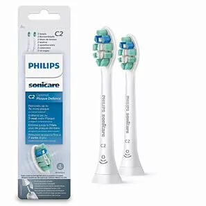 Philips Sonicare C2 Optimal Plaque Defence HX9022/10 2 szt. – wymienne końcówki do szczoteczki sonicznej 