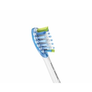 Philips Sonicare C3 Premium Plaque Defence (białe) 4 szt. – zaawansowane końcówki usuwające płytkę nazębną do szczoteczki Philips Sonicare HX9044/17