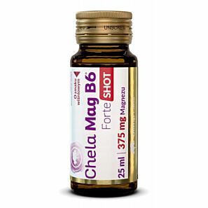 Olimp Chela-Mag B6 Forte Shot o smaku wiśniowym – szklana ampułka 25 ml