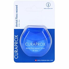 Nić dentystyczna woskowana Curaprox DF 834 Dental Floss 50m